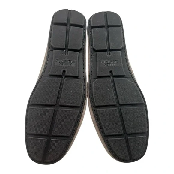 Allen Edmonds Sebastian BIT Driving Loafers Mens 9.5 D Grey Suede‎ Slip On Shoes